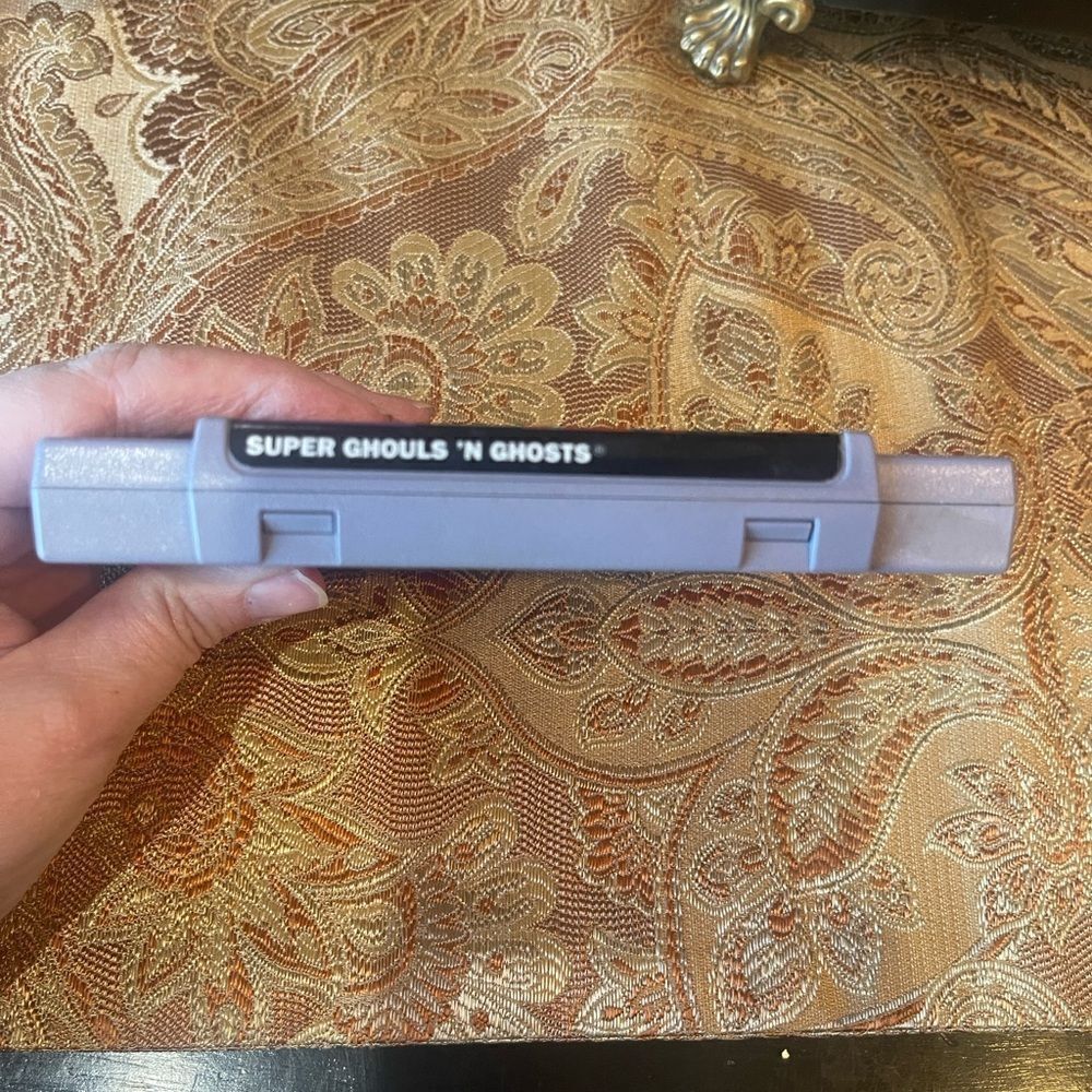Super Ghouls n Ghosts SuperNintendo Game - Picture 2 of 7